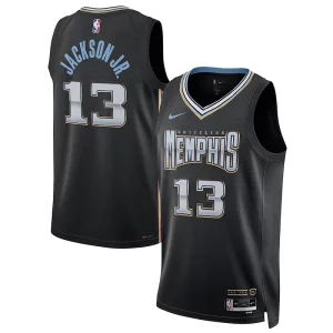 Sofisticado Delicioso Jaren Jackson Jr. Memphis Grizzlies Nike Unisex 2022/23 Swingman Jersey City Edition Black  para la gran final