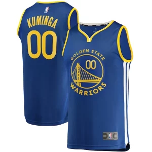 Ideal Atractivo Único Jonathan Kuminga Golden State Warriors 2021 NBA Draft First Round Pick Fast Break Replica Jersey Royal Icon Edition  para la gran final