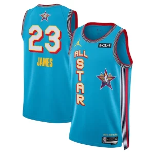 Robusto LeBron James Jordan Brand Unisex 2025 NBA All Star Game Swingman Player Jersey Light Blue  para la gran final