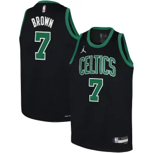 Práctico Cool Atractivo Jaylen Brown Boston Celtics Jordan Brand Youth Swingman Jersey Statement Edition Black  para la gran final