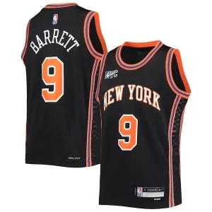 Sofisticado Resistente Increíble RJ Barrett New York Knicks Nike Youth 2021/22 Swingman Jersey City Edition Black  para la gran final