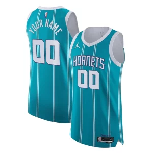 Estupendo Lujoso Charlotte Hornets Nike 2021/22 Diamond Swingman Authentic Custom Jersey Icon Edition Teal  para la gran final