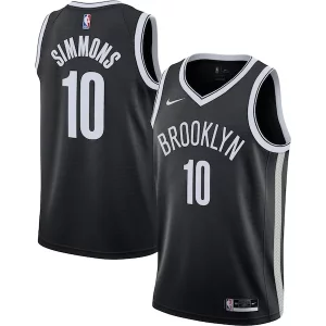 Versátil Fantástico Ben Simmons Brooklyn Nets Nike 2021/22 Swingman Jersey Icon Edition Black  para la gran final
