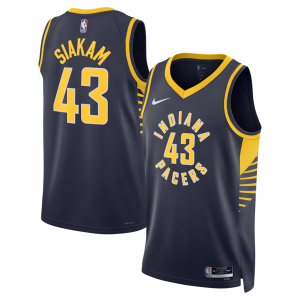Perfecto Fantástico Pascal Siakam Indiana Pacers Nike Unisex Swingman Jersey Icon Edition Navy  para la gran final