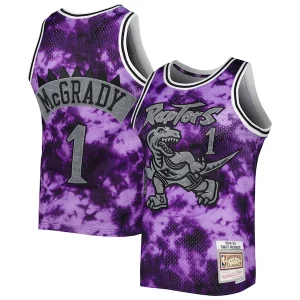 Genial Maravilloso Elegante Tracy McGrady Toronto Raptors 1998/99 Galaxy Swingman Jersey Purple  para la gran final