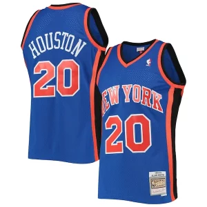 Lujoso Cool Allan Houston New York Knicks Hardwood Classics Swingman Jersey Blue  para la gran final