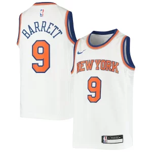 Chulo Moderno Magnífico RJ Barrett New York Knicks Nike Youth Swingman Jersey Association Edition White  para la gran final