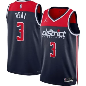 Sofisticado Único Encantador Bradley Beal Washington Wizards Jordan Brand Unisex Swingman Jersey Statement Edition Navy  para la gran final