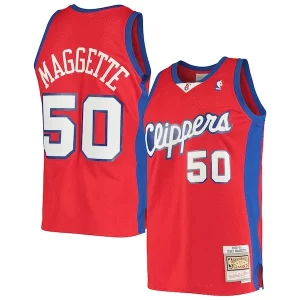 Original Corey Maggette LA Clippers 2001/02 Hardwood Classics Swingman Jersey Red  para la gran final