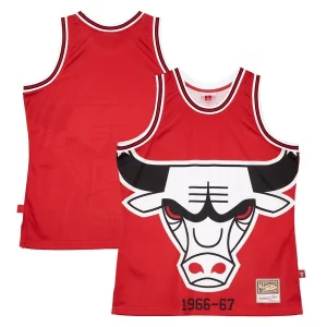 Hermoso Lujoso Elegante Chicago Bulls Hardwood Classics Blown Out Fashion Jersey Red  para la gran final