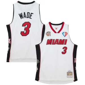 Genial Comodo Dwyane Wade Miami Heat Unisex Hall of Fame Class of 2023 Throwback Swingman Jersey White  para la gran final