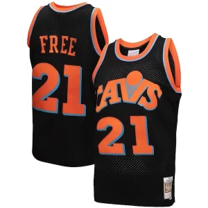 Ideal Original Cleveland Cavaliers 1984 85 Hardwood Classics World B. Free Reload 3.0 Swingman Jersey Black  para la gran final