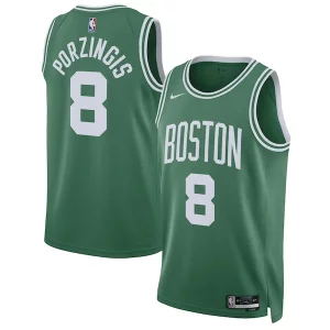 Duradero Kristaps Porzingis Boston Celtics Nike Unisex Swingman Jersey Icon Edition Kelly Green  para la gran final