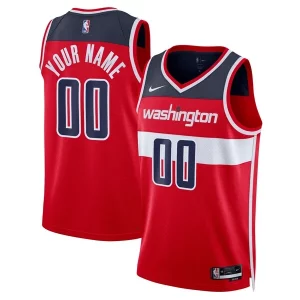 Versátil Fácil de llevar Delicioso Washington Wizards Nike Unisex Swingman Custom Jersey Red Icon Edition  para la gran final