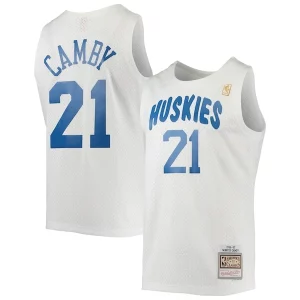 Increíble Marcus Camby Toronto Raptors 1996/97 Hardwood Classics Swingman Jersey White  para la gran final