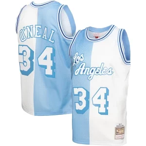 Clásico Exquisito Versátil Shaquille O'Neal Los Angeles Lakers Hardwood Classics 1996/97 Split Swingman Jersey Powder Blue/White  para la gran final