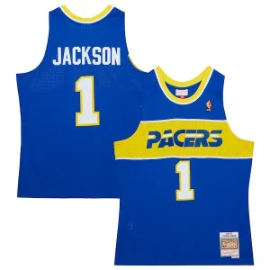 Perfecto Increíble Único Stephen Jackson Indiana Pacers 2004/05 Hardwood Classics Swingman Jersey Royal  para la gran final