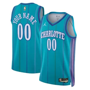 Perfecto Charlotte Hornets Jordan Brand Unisex 2023/24 Custom Swingman Jersey Classic Edition Teal  para la gran final