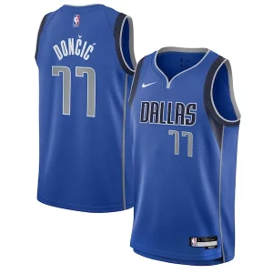 Comodo Magnífico Luka Dončić Dallas Mavericks Nike Youth Swingman Jersey Icon Edition Blue  para la gran final