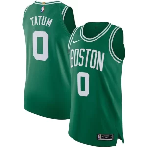 Bonito Jayson Tatum Boston Celtics Nike Authentic Jersey Association Edition Kelly Green  para la gran final