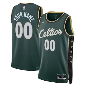 Elegante Encantador Maravilloso Boston Celtics Nike Unisex 2022/23 Swingman Custom Jersey City Edition Kelly Green  para la gran final