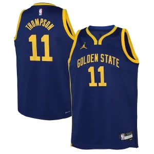 Exquisito Klay Thompson Golden State Warriors Jordan Brand Youth Swingman Jersey Statement Edition Blue  para la gran final