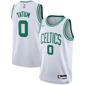 Duradero Moderno Jayson Tatum Boston Celtics Nike Youth Swingman Jersey Association Edition White  para la gran final