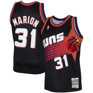 Ideal Encantador Versátil Shawn Marion Phoenix Suns 1999/00 Hardwood Classics Swingman Jersey Black  para la gran final