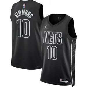 Estupendo Resistente Ben Simmons Brooklyn Nets Jordan Brand Unisex Swingman Jersey Statement Edition Black  para la gran final
