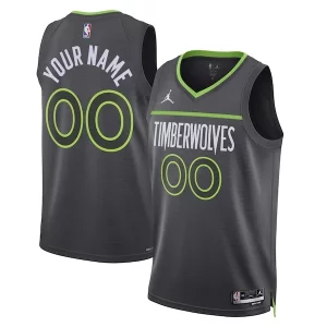 Práctico Chulo Duradero Minnesota Timberwolves Jordan Brand Unisex 2022/23 Swingman Custom Jersey Statement Edition Black  para la gran final