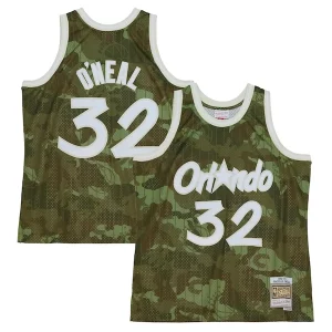 Único Estupendo Fácil de llevar Shaquille O'Neal Orlando Magic Hardwood Classics 1994/95 Ghost Green Swingman Jersey Camo  para la gran final