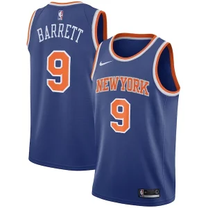 Hermoso Moderno Estupendo RJ Barrett New York Knicks Nike Swingman Jersey Blue Icon Edition  para la gran final