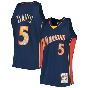 Ideal Único Baron Davis Golden State Warriors 2006/07 Hardwood Classics NBA 75th Anniversary Diamond Swingman Jersey Royal  para la gran final