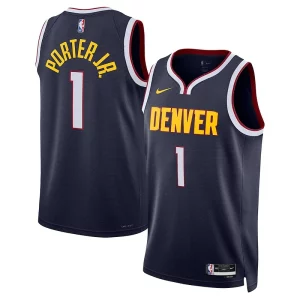 Estupendo Práctico Lujoso Michael Porter Jr. Denver Nuggets Nike Unisex Swingman Jersey Association Edition Navy  para la gran final