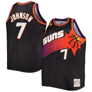 Robusto Kevin Johnson Phoenix Suns Big & Tall Hardwood Classics 1996/97 Swingman Jersey Black  para la gran final