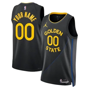 Increíble Sofisticado Lujoso Golden State Warriors Jordan Brand Unisex 2024/25 Custom Swingman Jersey Statement Edition Black  para la gran final