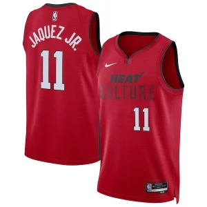 Sofisticado Encantador Ideal Jaime Jaquez Jr. Miami Heat Nike Unisex 2024/25 Swingman Player Jersey City Edition Red  para la gran final