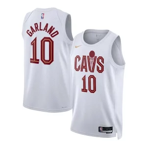 Fácil de llevar Darius Garland Cleveland Cavaliers Nike Unisex Swingman Jersey Association Edition White/Wine  para la gran final