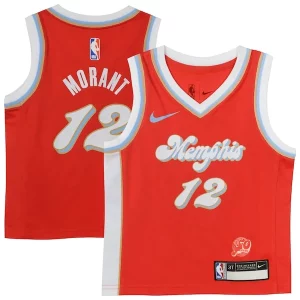 Moderno Ja Morant Memphis Grizzlies Nike Toddler 2024/25 Swingman Player Jersey City Edition Red  para la gran final