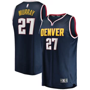 Clásico Jamal Murray Denver Nuggets 2019/20 Fast Break Replica Player Jersey Icon Edition Navy  para la gran final