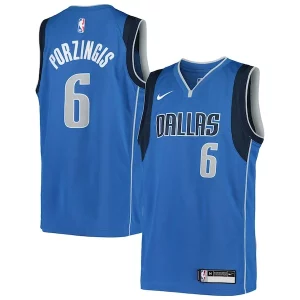 Ideal Exquisito Estupendo Kristaps Porzingis Dallas Mavericks Nike Youth Swingman Jersey Icon Edition Blue  para la gran final