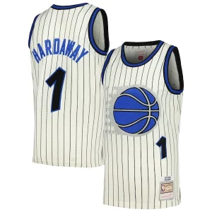 Estupendo Penny Hardaway Orlando Magic Chainstitch Swingman Jersey Cream  para la gran final