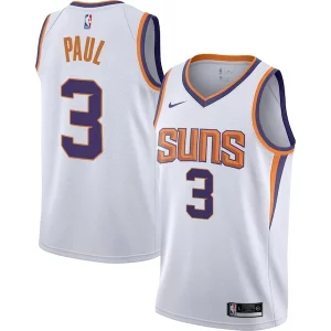 Clásico Comodo Chris Paul Phoenix Suns Nike Youth Swingman Jersey Association Edition White/Purple  para la gran final