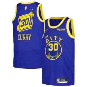 Maravilloso Magnífico Fácil de llevar Stephen Curry Golden State Warriors Nike Swingman Player Jersey Classic Edition Royal  para la gran final