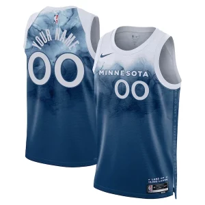Estupendo Hermoso Minnesota Timberwolves Nike Unisex 2023/24 Custom Swingman Jersey Blue City Edition  para la gran final