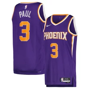Hermoso Cool Único Chris Paul Phoenix Suns Nike Unisex Swingman Jersey Icon Edition Purple/White  para la gran final