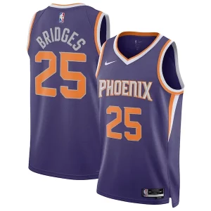 Comodo Resistente Mikal Bridges Phoenix Suns Nike Unisex Swingman Jersey Icon Edition Purple/White  para la gran final