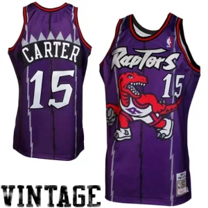 Estupendo Comodo Bonito Vince Carter Toronto Raptors 1998/99 Throwback Authentic Jersey Purple  para la gran final