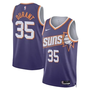 Magnífico Fácil de llevar Kevin Durant Phoenix Suns Nike Unisex Swingman Jersey Icon Edition Purple/White  para la gran final