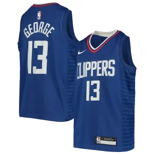 Perfecto Chulo Paul George LA Clippers Nike Youth Swingman Jersey Icon Edition Royal  para la gran final